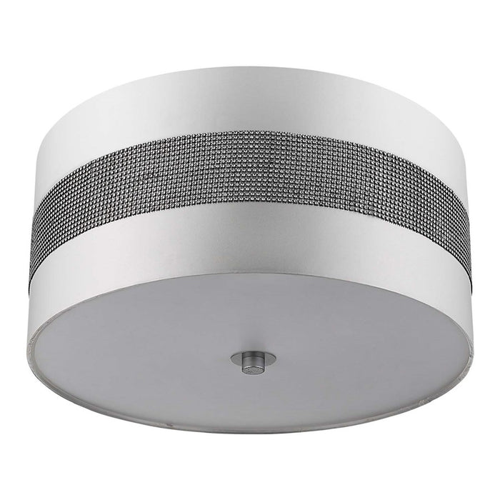 Acclaim Harmony 3 Light Pendant, Silver/Platinum/Crystal Studs