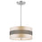 Acclaim Harmony 3 Light Pendant, Silver/Platinum/Crystal Studs