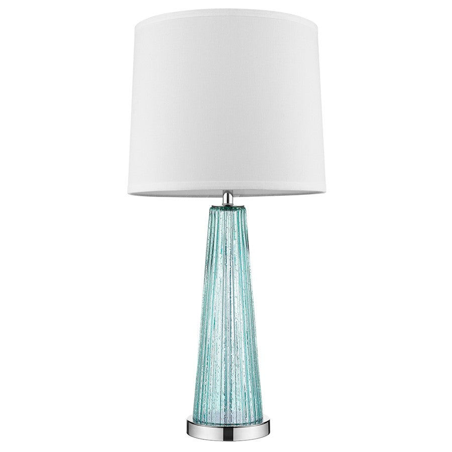 Acclaim Chiara 14" Table Lamp, Chrome
