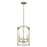 Acclaim Lighting Cormac 4 Light Pendant, Washed Gold