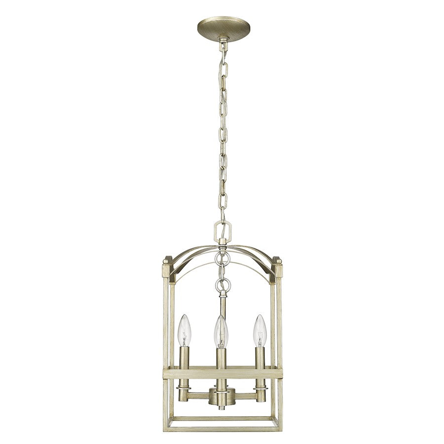Acclaim Lighting Cormac 4 Light Pendant, Washed Gold