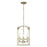 Acclaim Lighting Cormac 4 Light Pendant, Washed Gold