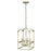 Acclaim Lighting Cormac 4 Light Pendant, Washed Gold
