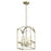 Acclaim Lighting Cormac 4 Light Pendant, Washed Gold
