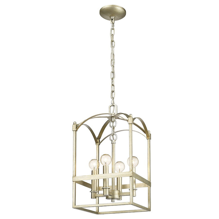 Acclaim Lighting Cormac 4 Light Pendant, Washed Gold