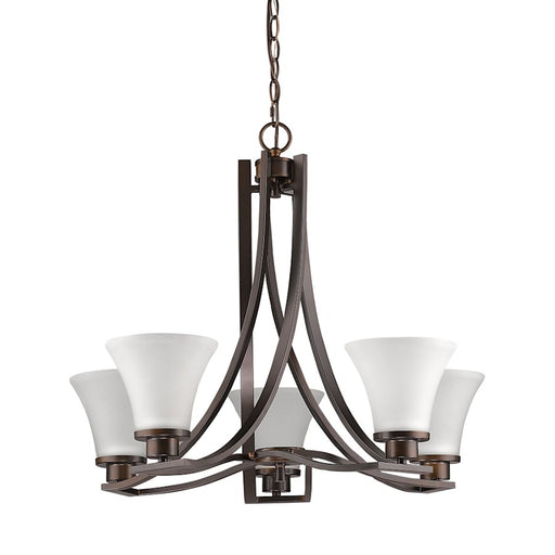 Acclaim Lighting Mia 5 Light Chandelier, Oil Rubbed Bronze