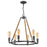 Acclaim Lighting Grayson 6 Light Chandelier, Antique Gray