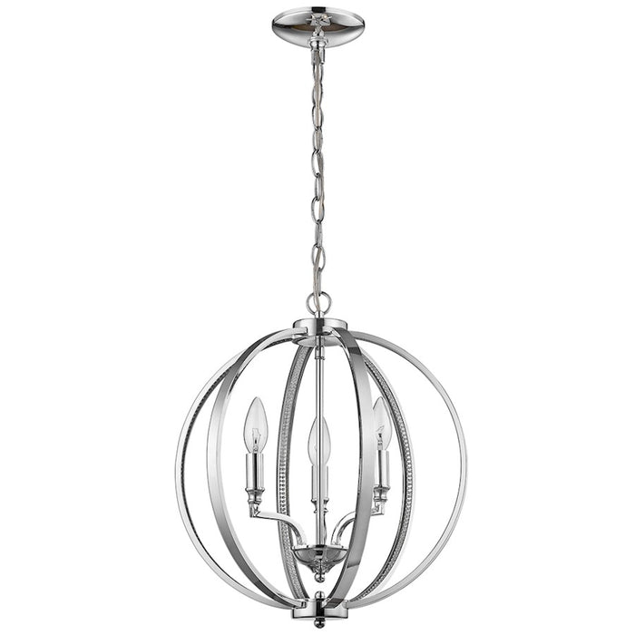 Acclaim Lighting Nevaeh Pendant, Chrome