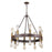 Acclaim Lighting Cumberland Chandelier, Faux Wood Finish