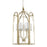 Acclaim Lighting Ellie 6 Light Foyer Pendant, Washed Gold