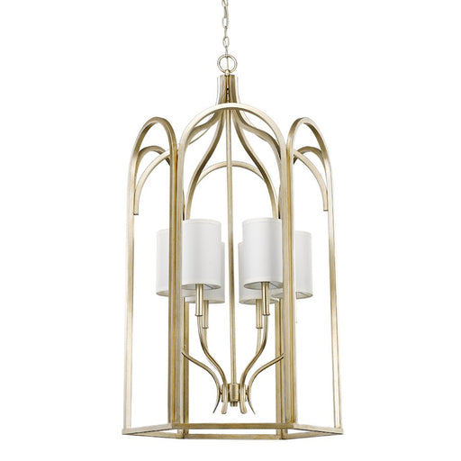 Acclaim Lighting Ellie 6 Light Foyer Pendant, Washed Gold