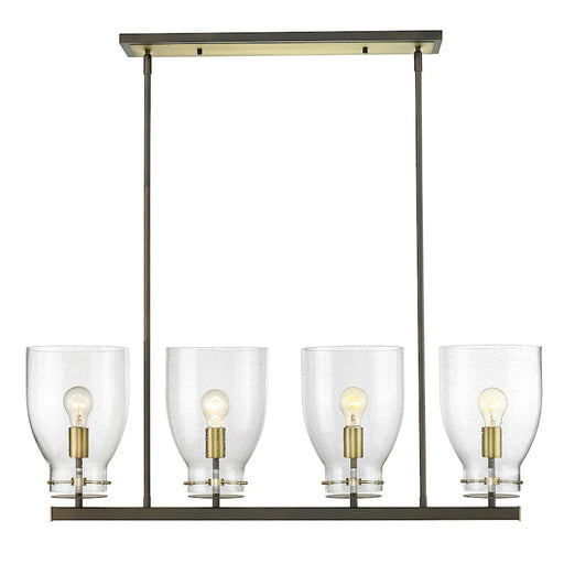 Acclaim Lighting Shelby 4 Light Chandelier, Bronze/Brass/Seedy