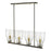 Acclaim Lighting Shelby 4 Light Chandelier, Bronze/Brass/Seedy