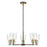 Acclaim Lighting Shelby 5 Light Chandelier, Bronze/Brass/Seedy