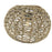 Acclaim Lighting 1 Light 15" Pendant, Black Metal/Natural Seagrass