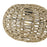 Acclaim Lighting 1 Light 15" Pendant, Black Metal/Natural Seagrass