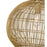 Acclaim Lighting 1 Light 19" Pendant, Tan Metal/Camel Rattan/Camel