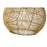 Acclaim Lighting 1 Light 19" Pendant, Tan Metal/Camel Rattan/Camel