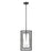 Acclaim Lighting Milbank 4 Light Pendant, Black/White