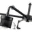 Acclaim Lighting 5 Light 27" Chandelier, Matte Black/Clear