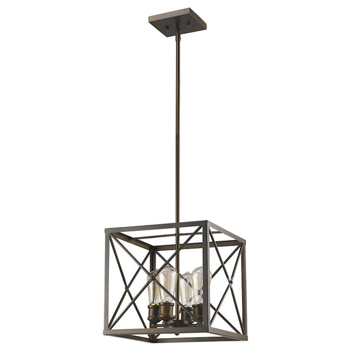 Acclaim Lighting Brooklyn 4 Light Pendant, Oil Rubbed Bronze