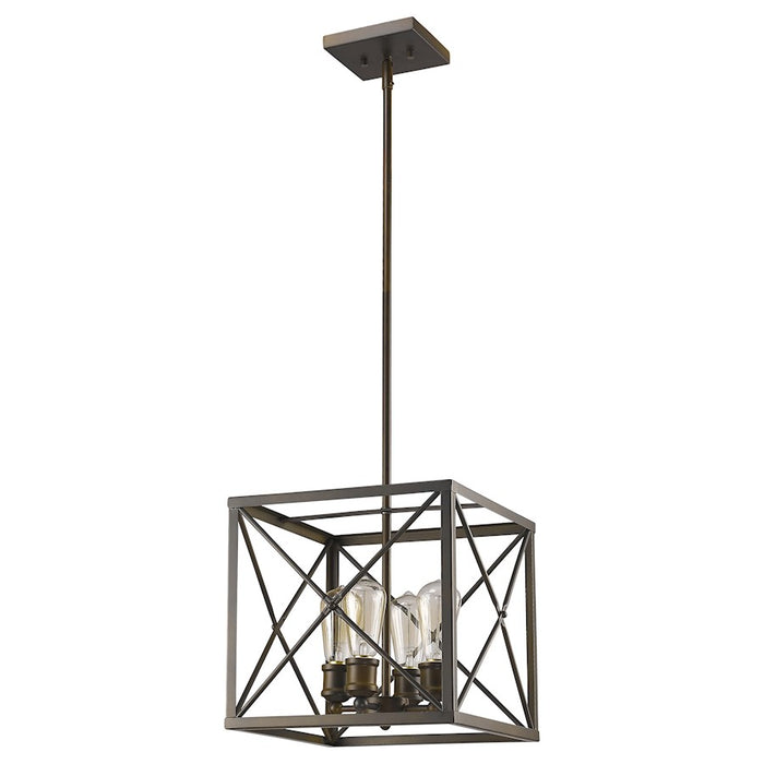 Acclaim Lighting Brooklyn 4 Light Pendant, Oil Rubbed Bronze
