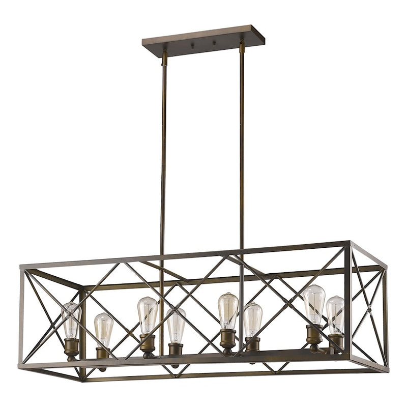 Acclaim Lighting Brooklyn 8 Light Pendant, Oil Rubbed Bronze