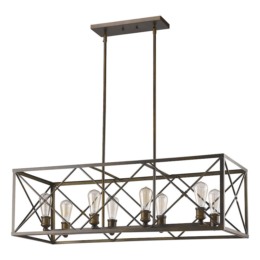 Acclaim Lighting Brooklyn 8 Light Pendant, Oil Rubbed Bronze