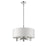 Acclaim Lighting Andrea 5 Light Drum Pendant, Polished Nickel