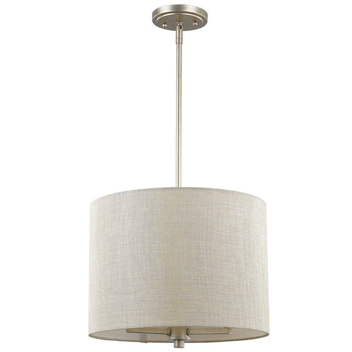Acclaim Lighting Daria 3 Light Drum Pendant, Washed Gold