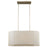 Acclaim Lighting Daria 6 Light Island Pendant, Washed Gold