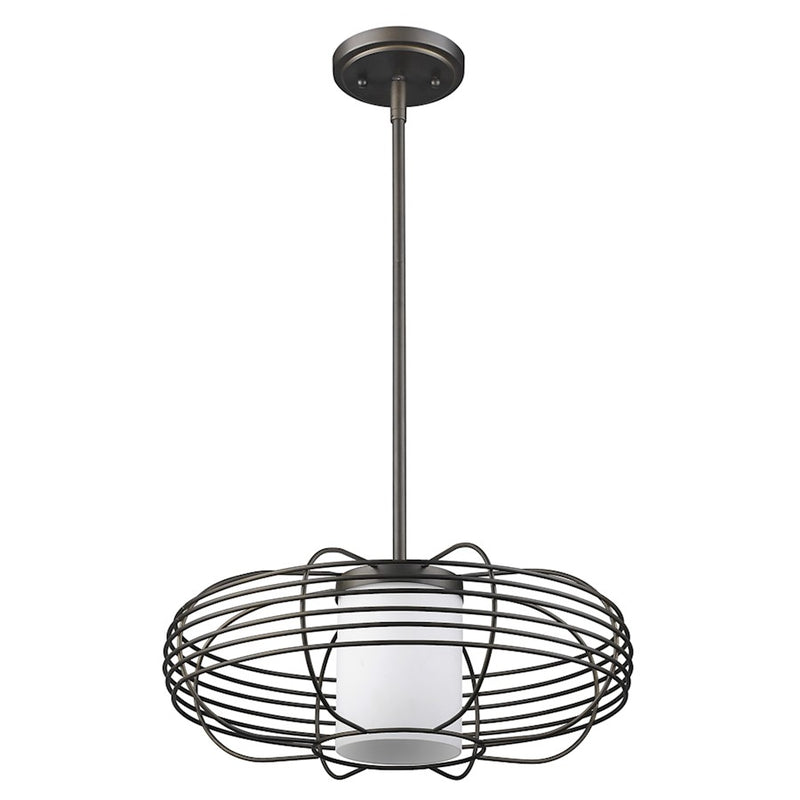 Acclaim Lighting Loft 1 Light 6" Pendant, Oil Rubbed Bronze