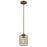 Acclaim Lighting Lynden Pendant, Raw Brass