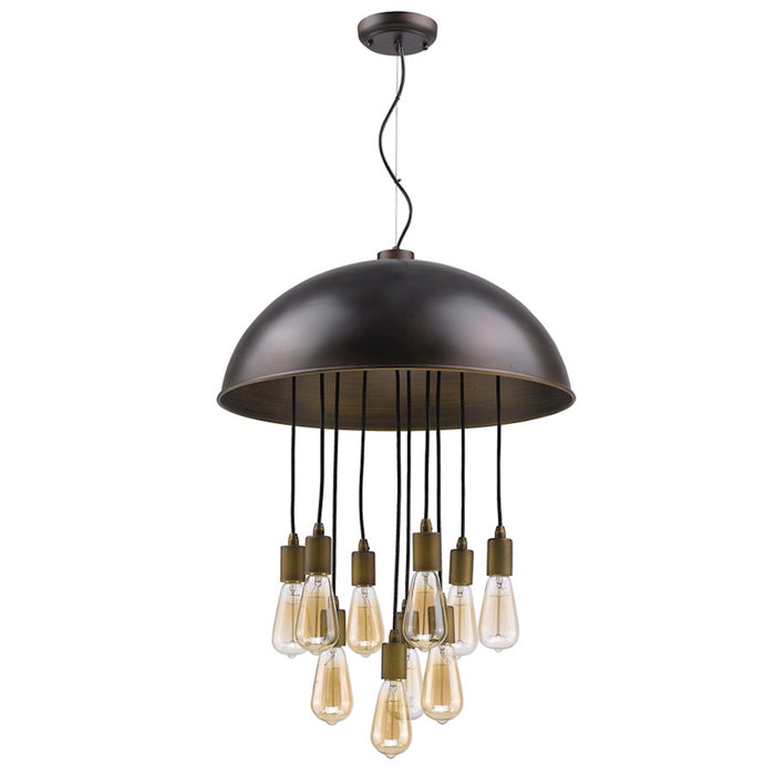 Acclaim Lighting Keough 10 Light Bowl Pendant, Oil Rubbed Bronze