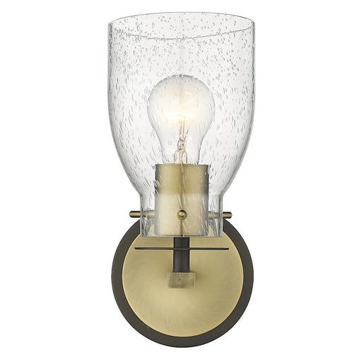 Acclaim Lighting Shelby 1 Light Wall Sconce, Bronze/Brass/Seedy