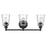 Acclaim Lighting Mae 3 Light Vanity, Matte Black