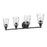Acclaim Lighting Mae 4-Light Vanity, Matte Black