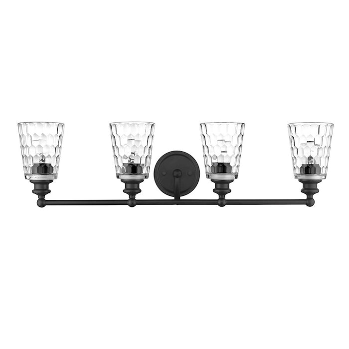 Acclaim Lighting Mae 4-Light Vanity, Matte Black