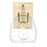 Acclaim Lighting 1 Light 6" Sconce, Brass/Clear