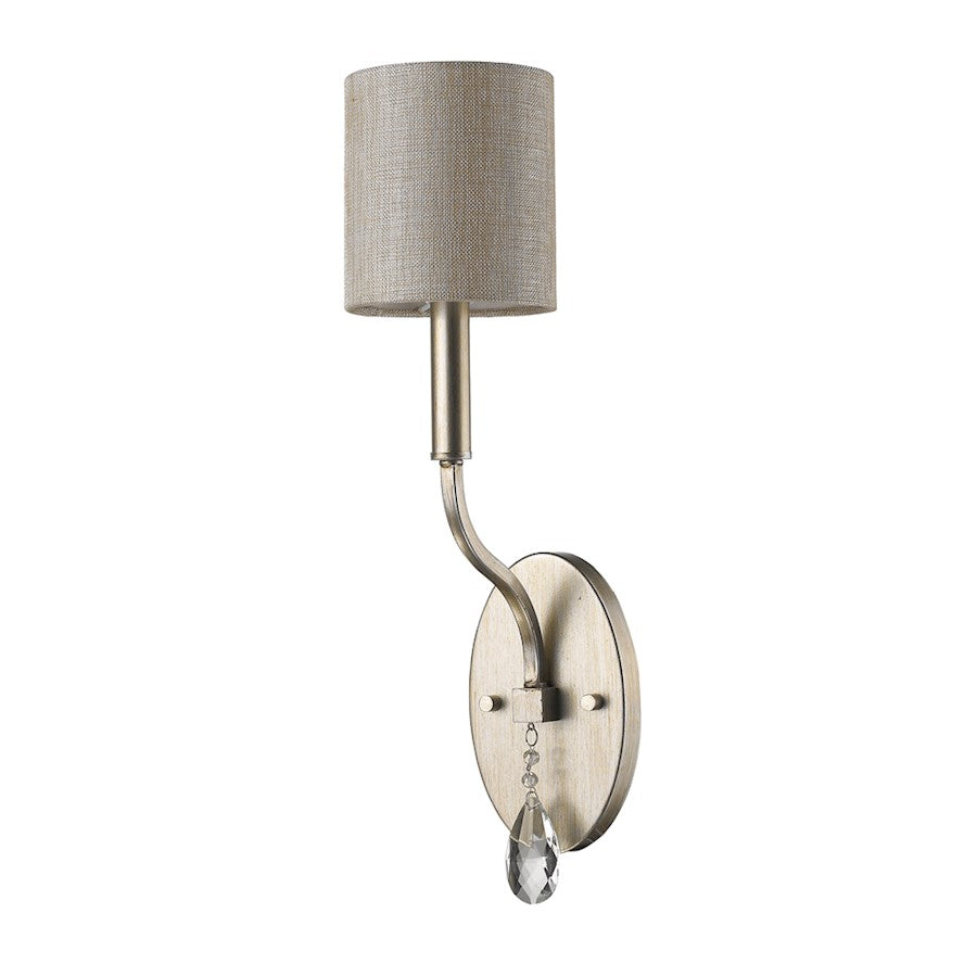 Acclaim Lighting Margaret 1 Light Sconce, Washed Gold