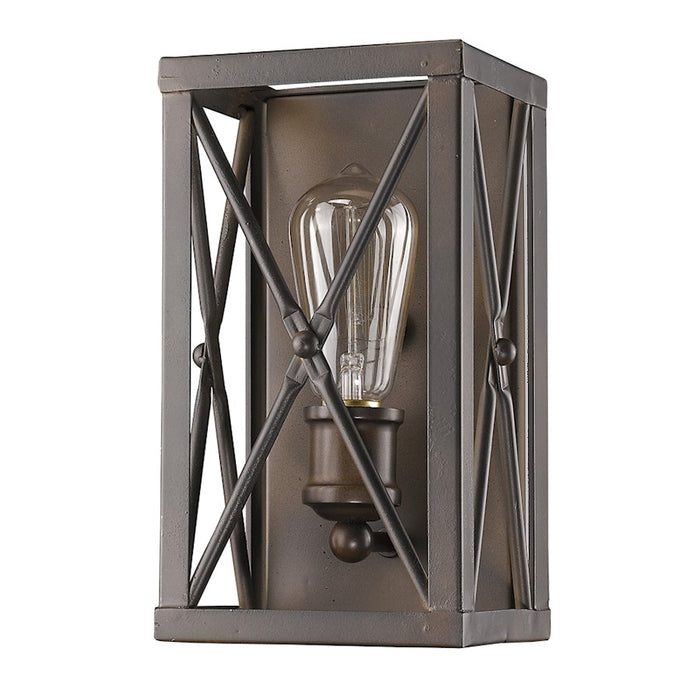 Acclaim Lighting Brooklyn 1 Light Sconce, Oil Rubbed Bronze
