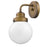 Acclaim Lighting Portsmith 1 Light Sconce, Raw Brass
