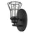 Acclaim Lighting Piers 1 Light Sconce, Matte Black