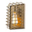 Acclaim Lighting Lynden 1 Light 9" Sconce, Raw Brass