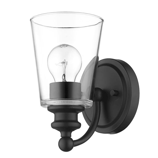 Acclaim Lighting Ceil 1 Light Sconce, Matte Black