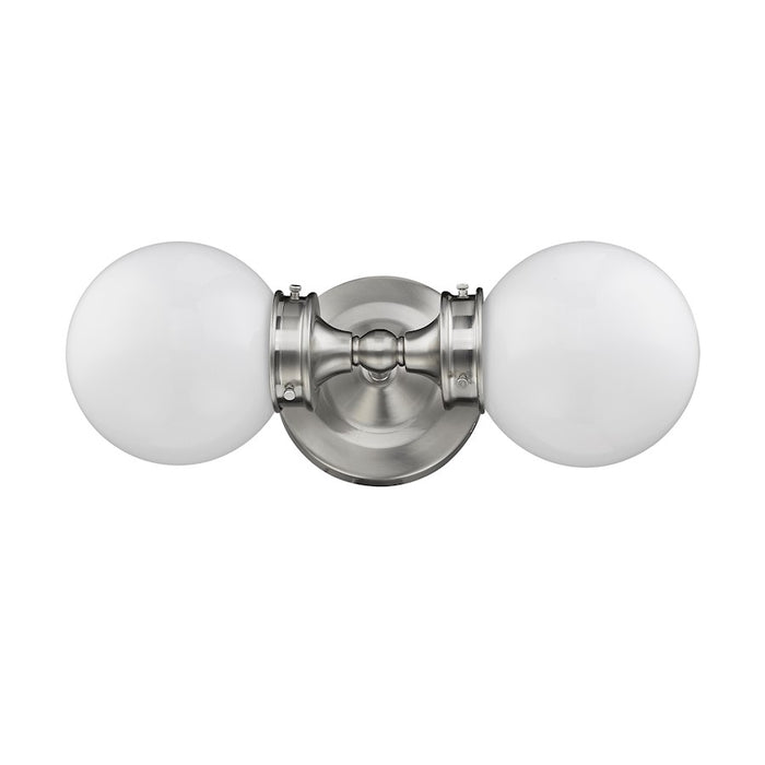 Acclaim Lighting Fairfax 2 Light Vanity Light, Satin Nickel