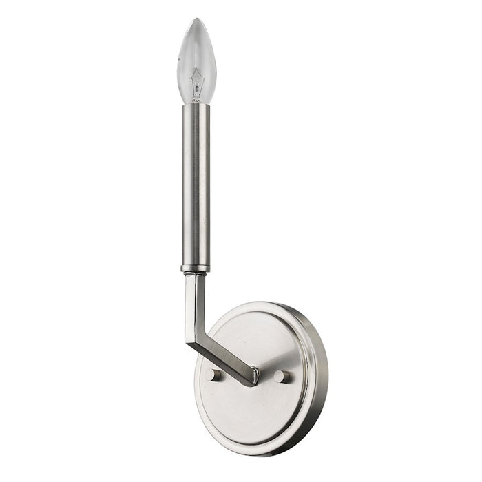 Acclaim Lighting Harper 1 Light Sconce, Satin Nickel