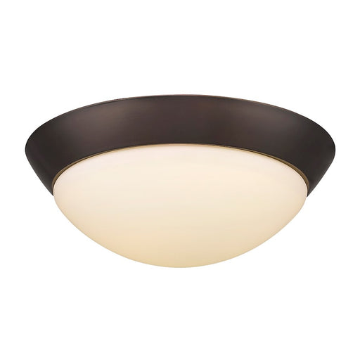 Acclaim Lighting 1 Light Flush Mount, Oil Rubbed Bronze
