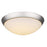 Acclaim Lighting 22-Watt LED Flush Mount, Satin Nickel