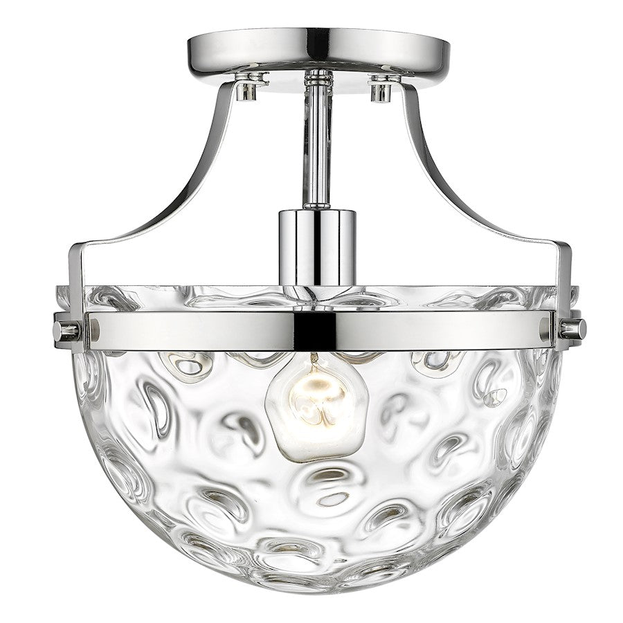 Acclaim Lighting Quinn 1 Light Semi-Flush Mount